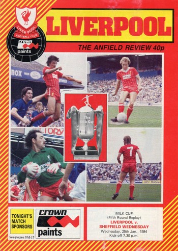 Match programme